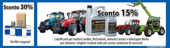 Promozione olio e kit filtri